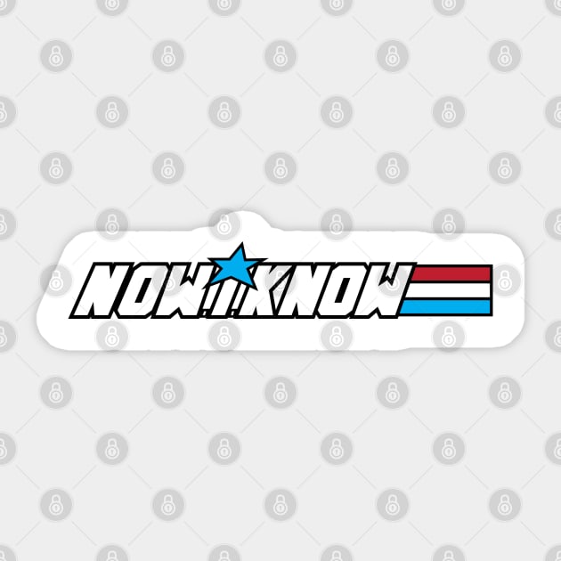 Now I Know Sticker by chwbcc